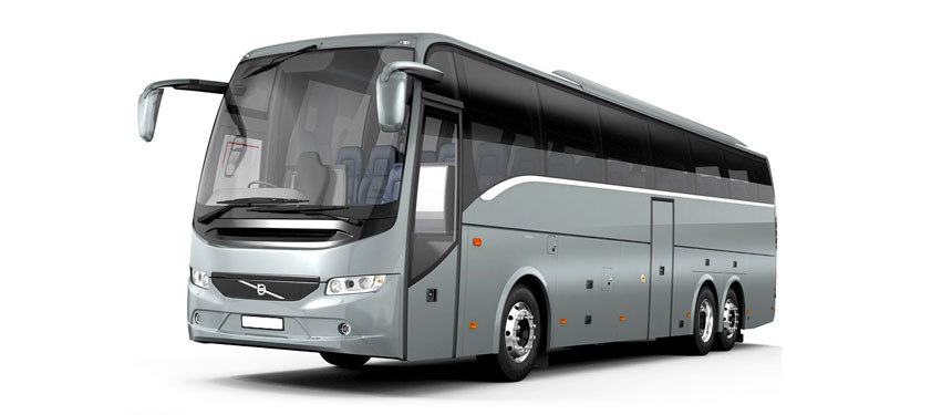 Volvo Bus Hire, Car and Coach India - Golden Triangle Holiday